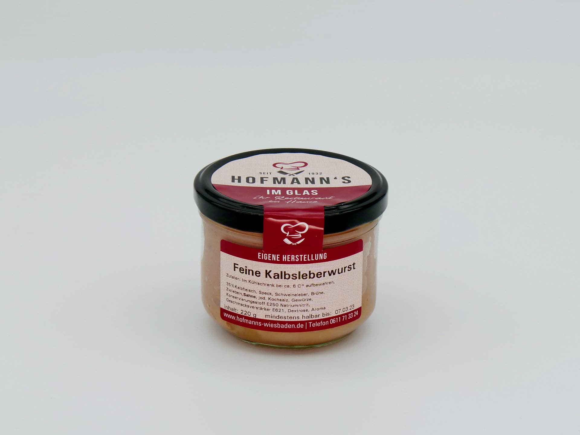 Feine Kalbsleberwurst