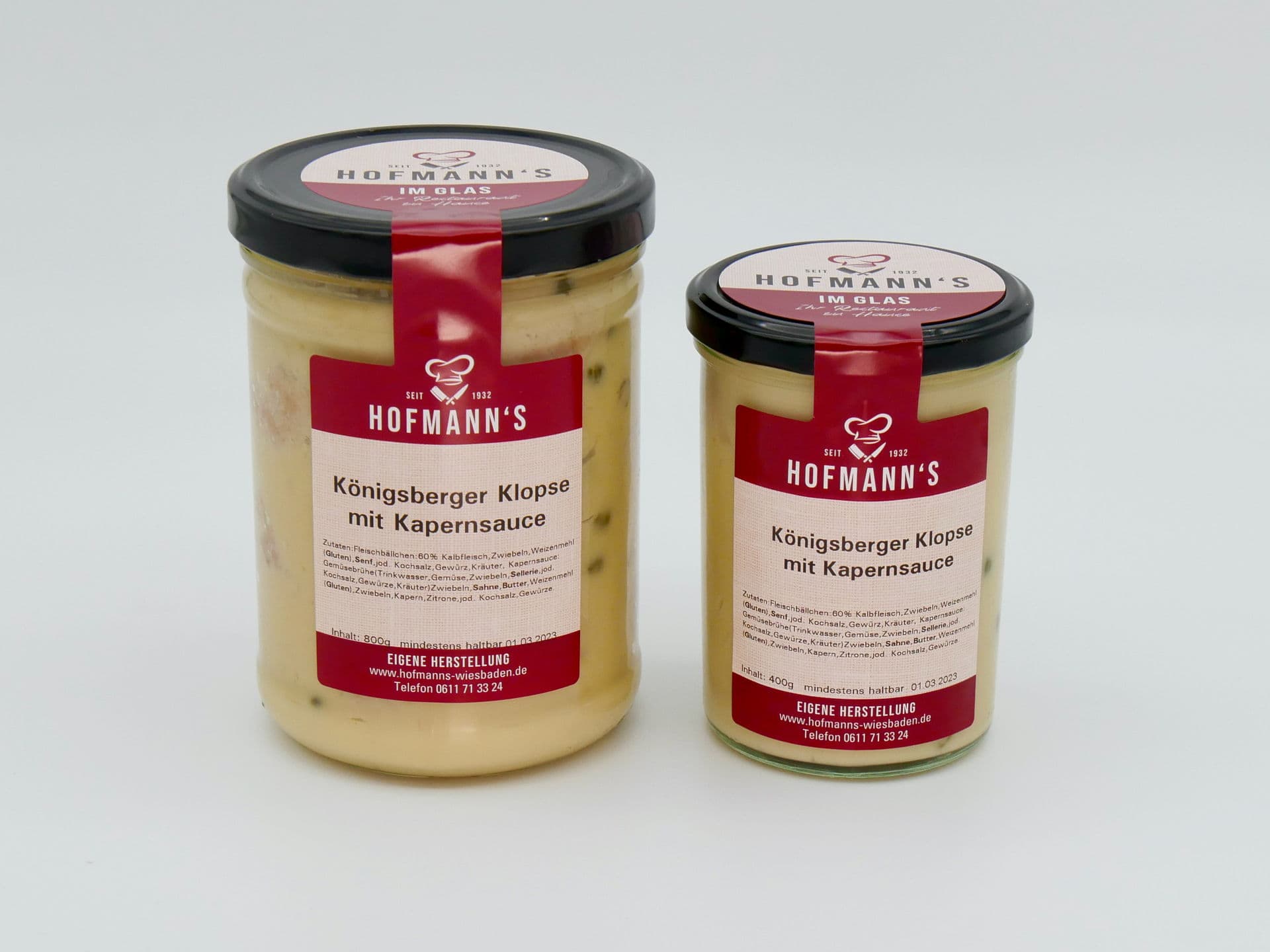 Königsberger Klopse mit Kapernsauce