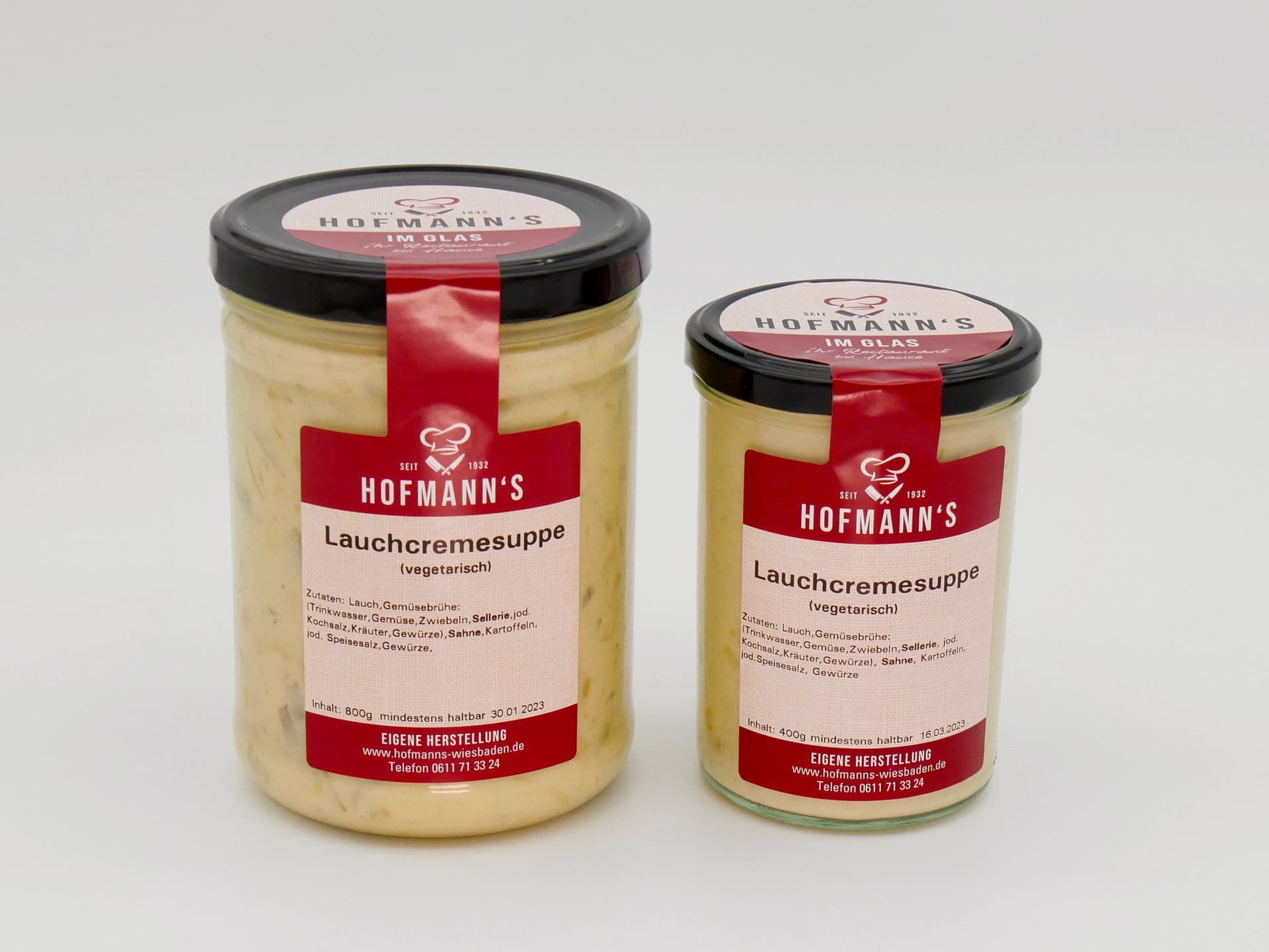 Lauchcremesuppe (vegetarisch)